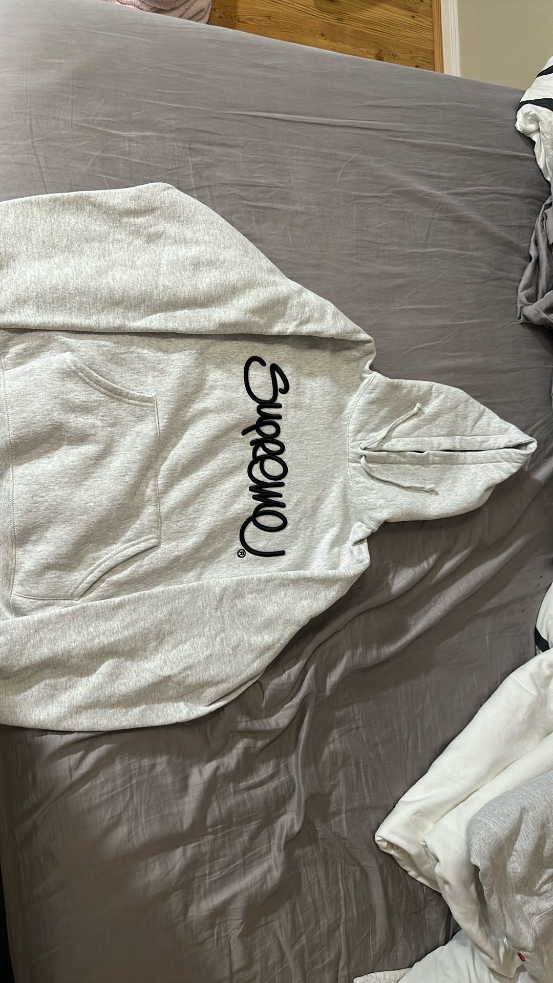 Supreme raised hand style hoodie