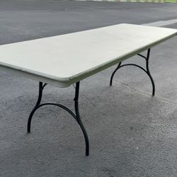 MITY LITE commercial Table With Folding Legs - 8 ft X 30 inches, 5 PCS available, $65 EACH FIRM