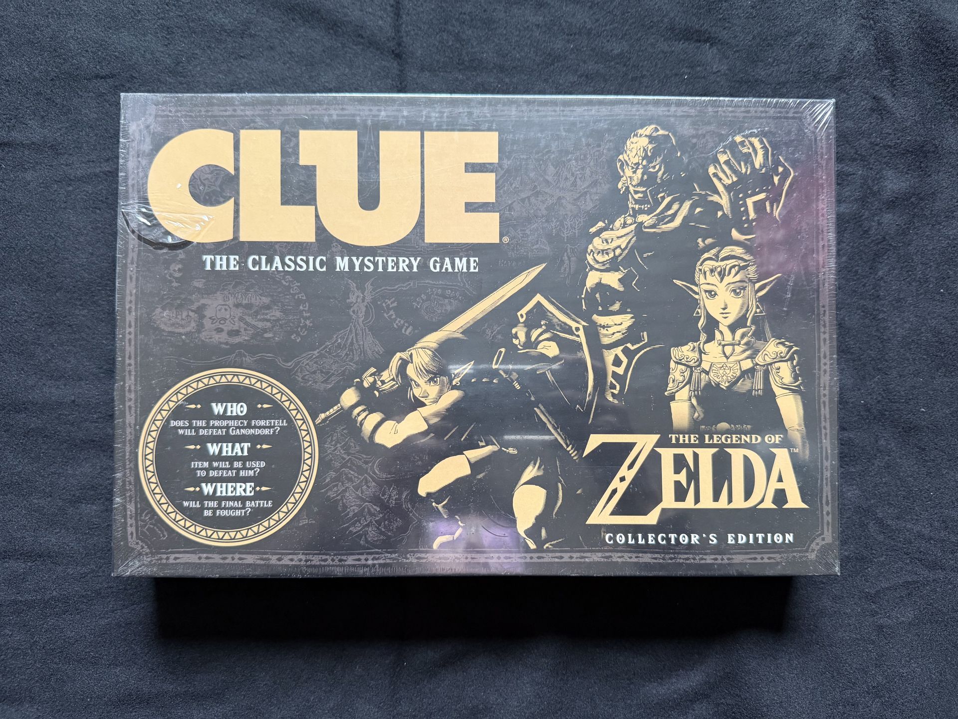 Brand New Sealed The Legend Of Zelda Clue Collector's Edition