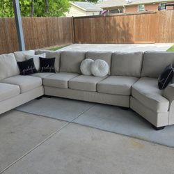 Gorgeous Off White Sectional 