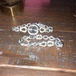 Matching Set Watch And Bracelet