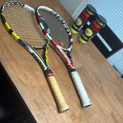 2 Professional Tennis Rackets 