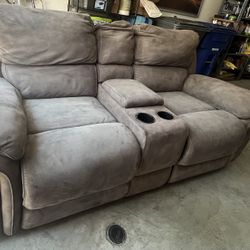 Love Seat Recliner couch Sofa 