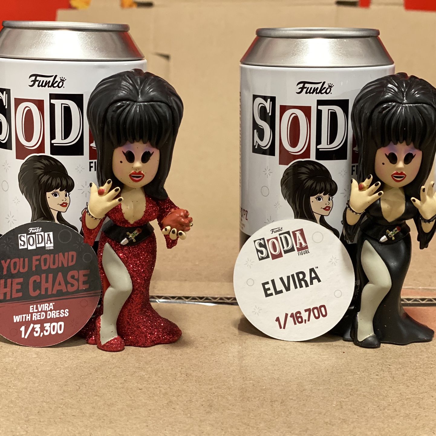 open lace back dress Funko Pop! Elvira Mistress of the Dark Orange Dress (Lightly Damaged Box)  Spooky Empire Exclusive 1500