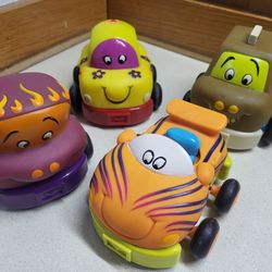 Set Of Pull Back Cars 