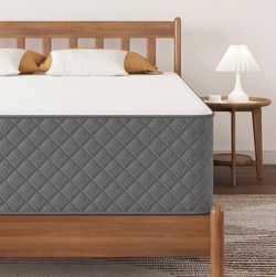 PurrJoys Full Mattress, 12 Inch Cooling-Gel Memory Foam and Pocket Spring Hybrid Mattress