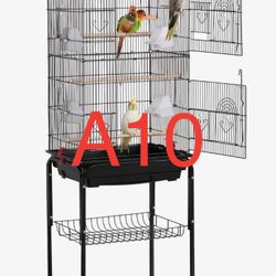 64-inch Play Open Top Medium Small Bird Cage 