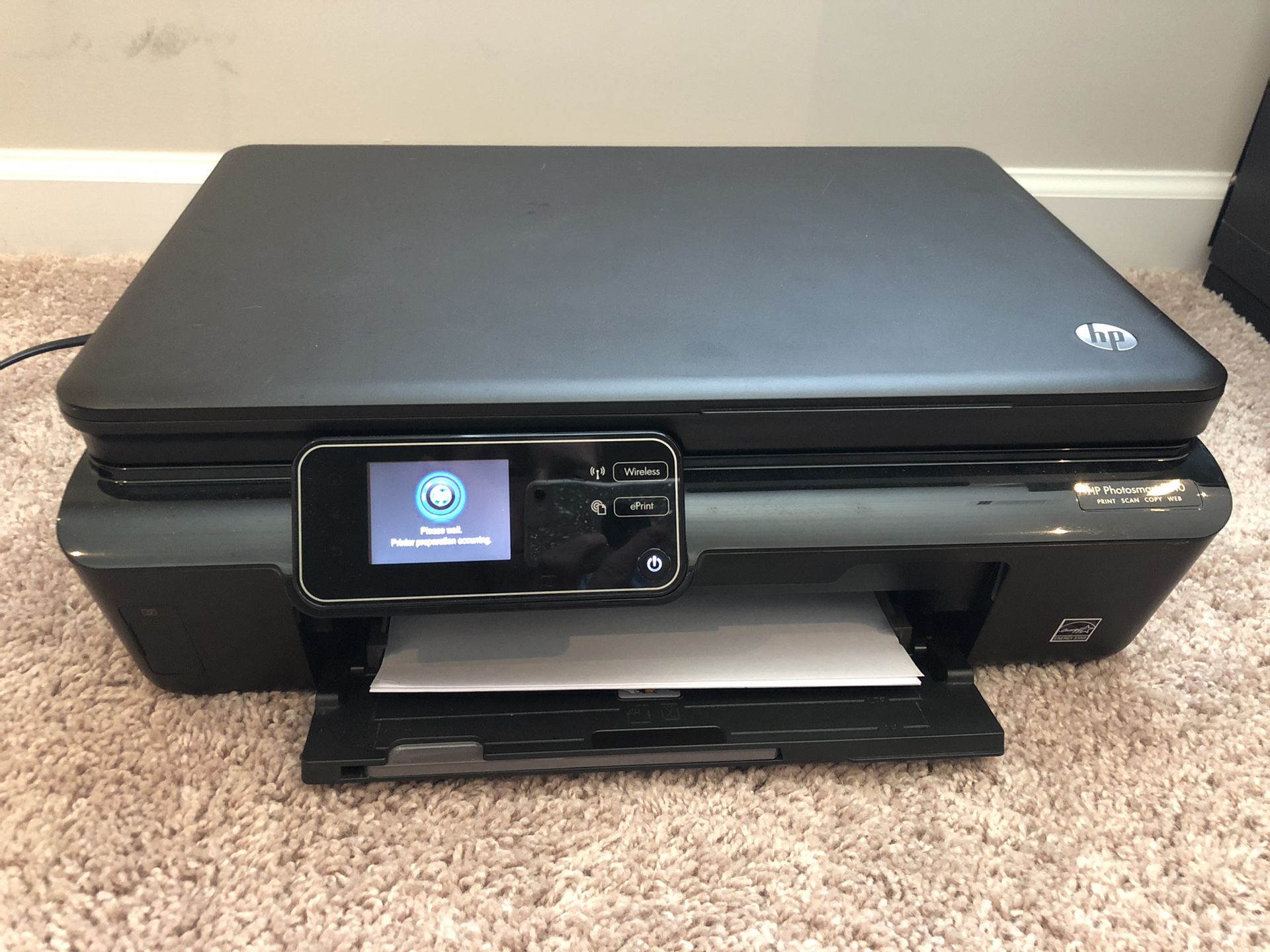 HP Photosmart 5510 printer scanner