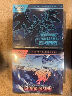 Phantasmal Flames etb & Chaos Rising Etb