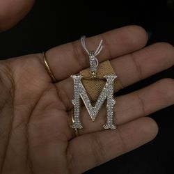 Letter M Pendant 