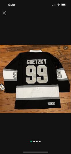 Gretzky Throw Black Jersey M, XXL