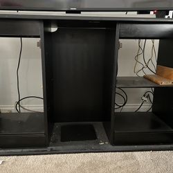 Black TV Stand 