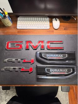 GMC Sierra AT4 Emblems and Decals