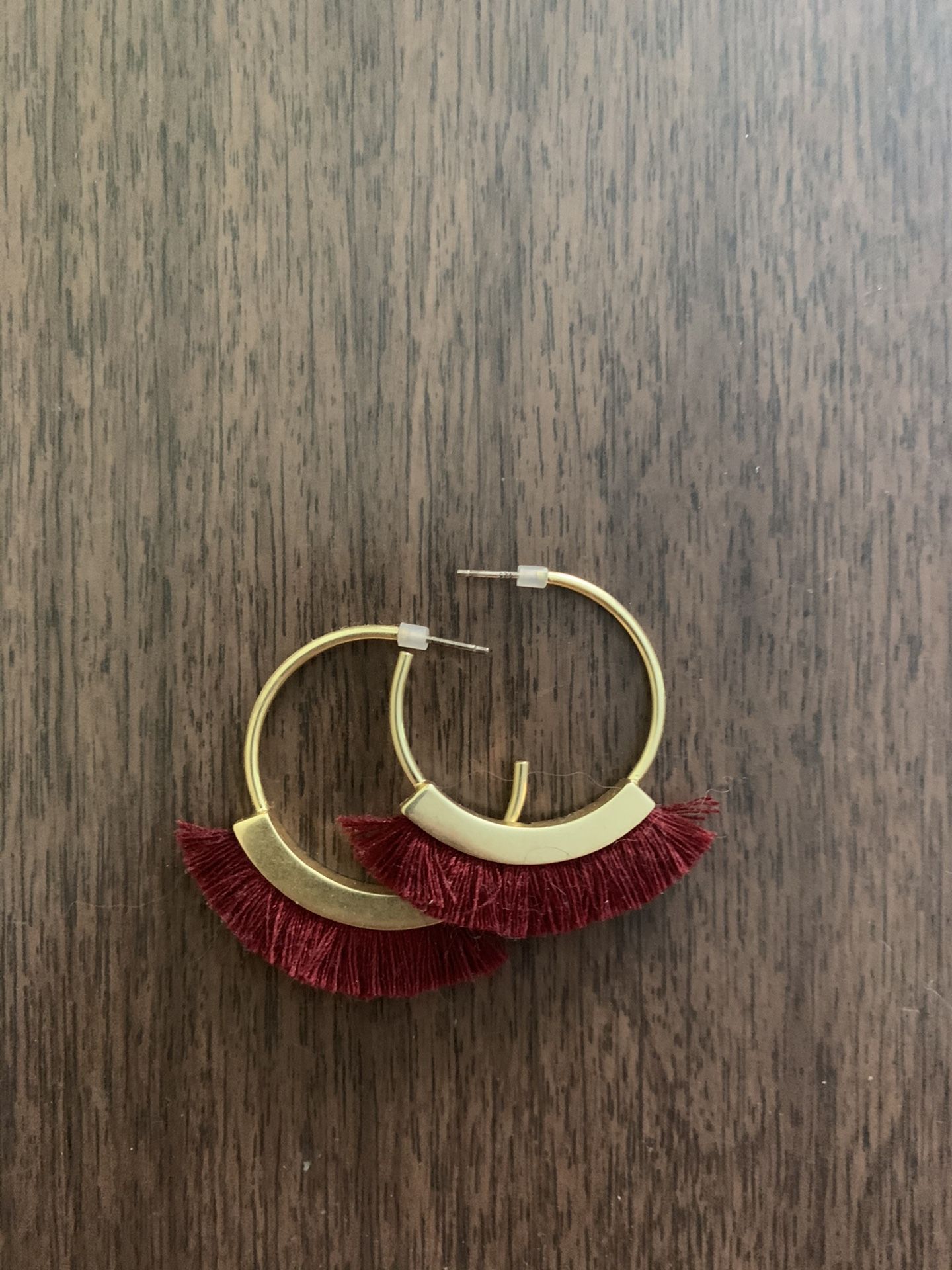 Madewell earrings - cute hoops!!