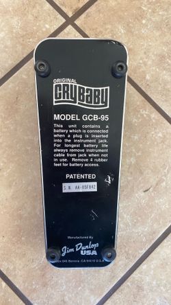 Cry baby pedal GCB-95