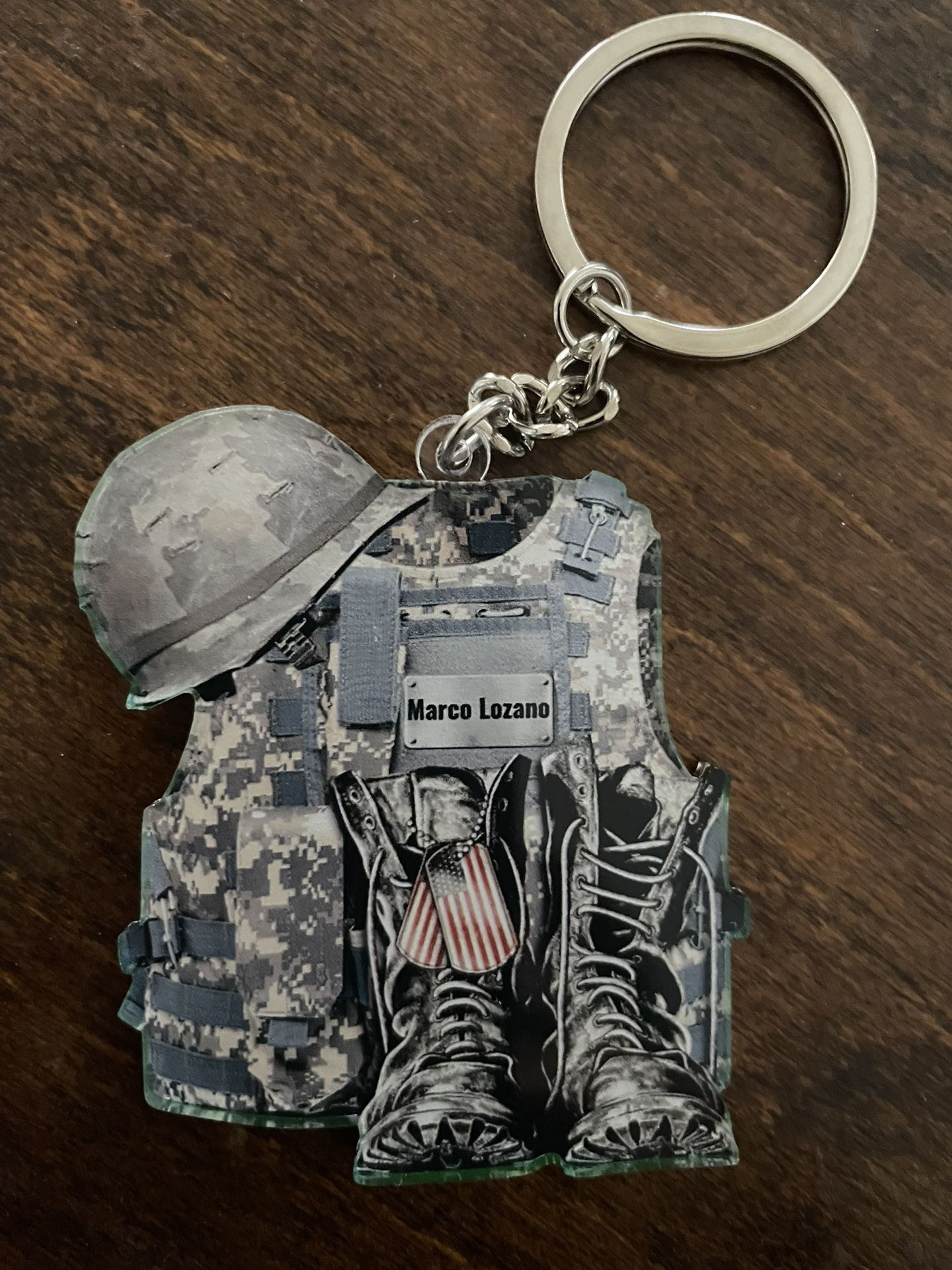 Army Keychain
