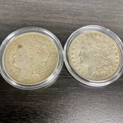 1921 Morgan Silver Dollars 