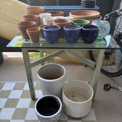 Variety of Planter Pots