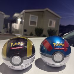 Pokémon Trading Card Game Sealed Poké Ball Booster Packs 120$ for both