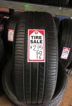 215/60/16 MICHELIN PREMIER A/S $170.00