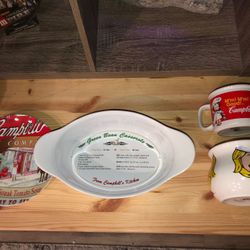 Campbell’s soup glass collection 