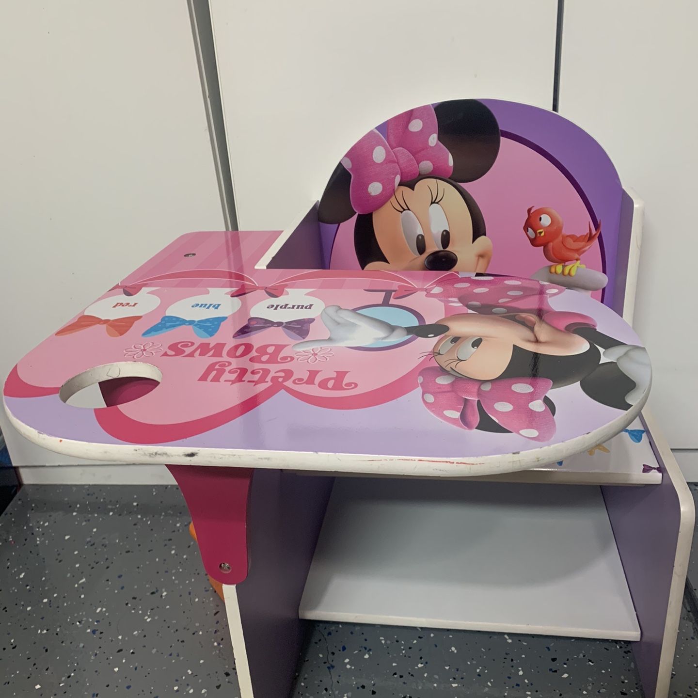 Minnie Mouse Delta Children Chair Desk Without Storage Bin