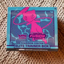 Pokemon Center Fusion Strike Elite Trainer Box ETB - Factory Sealed