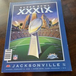 Official Super Bowl 39 Game Program
