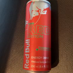 8 Pack Of Red Bull Red Edition 8.4 FL Oz. Cans