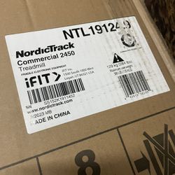 Brand new NordicTrack commercial 1250 treadmill