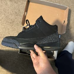 Jordan 3s black cats size 11