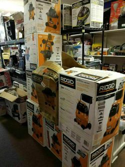 Rigid shop vacs are here no holds guaranteed