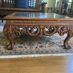 Coffee Table With Marble Top