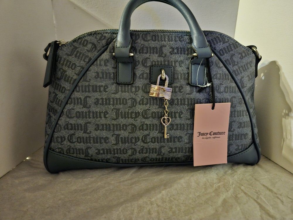 NEW Juicy Couture Handbag With Adjustable Guitar Crossbody Strap