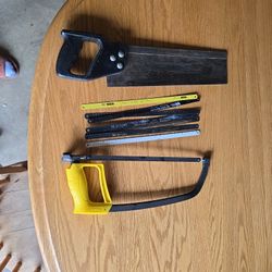 Free Hacksaw With Blades