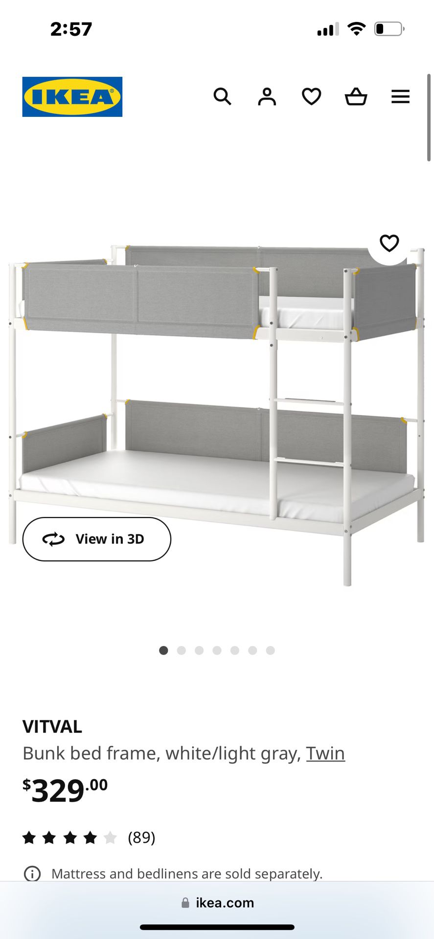Ikea Bunk bed