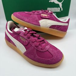 New PUMA Palermo Vintage Women's size 6 Sneakers Magenta Gleam