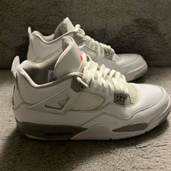 Jordan 4 “Pure White” Size 12 