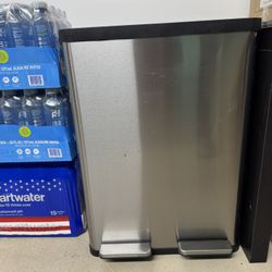 Dual Step Trash Can
