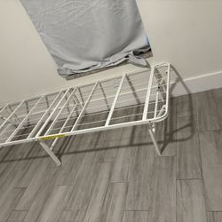 Folding Twin Bed Frame Platform 