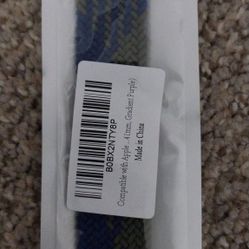 Compatible with Apple Watch Band 49mm 45mm 44mm 42mm 41mm 40mm 38mm,Stretchy Sport Solo Loop Strap with Adjustable Buckle,Elastic Nylon Braided Wristb