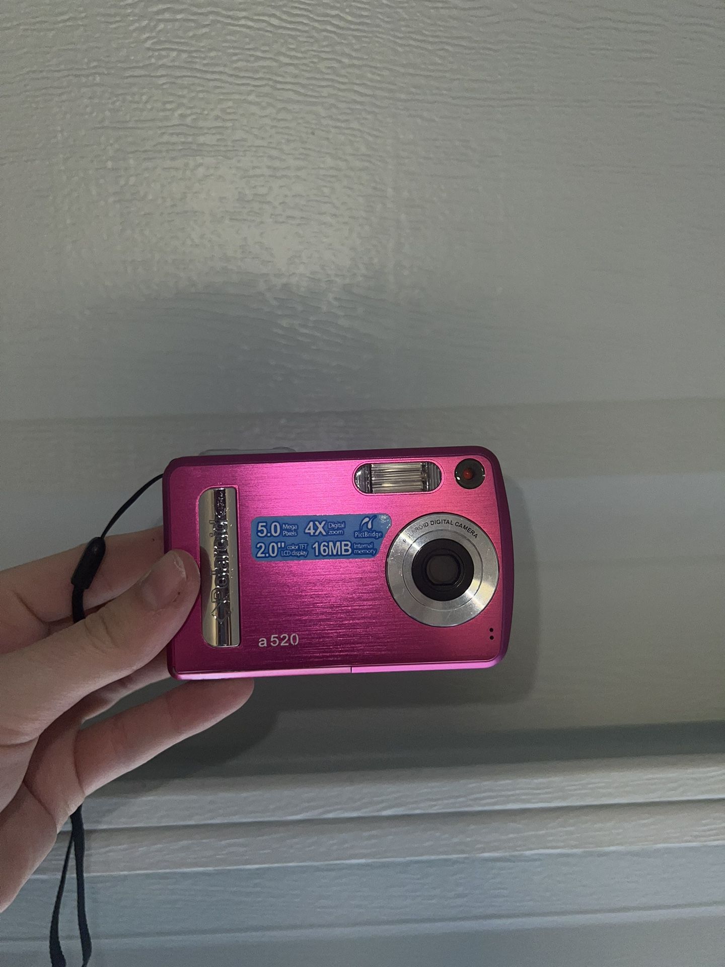 Pink Polaroid A520 Camera