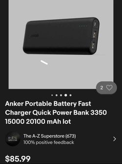 Anker power bank
