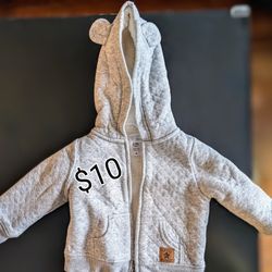 Hooded Sweater Jacket for baby 