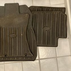 Subaru All Weather Liner Rubber Floor Mats Heavy Duty WRX Impreza Legacy Crosstrek XV Crosstrek