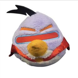 Angry Birds Space Lazer Bird Chuck Purple Plush 2012 5" No Sound Commonwealth