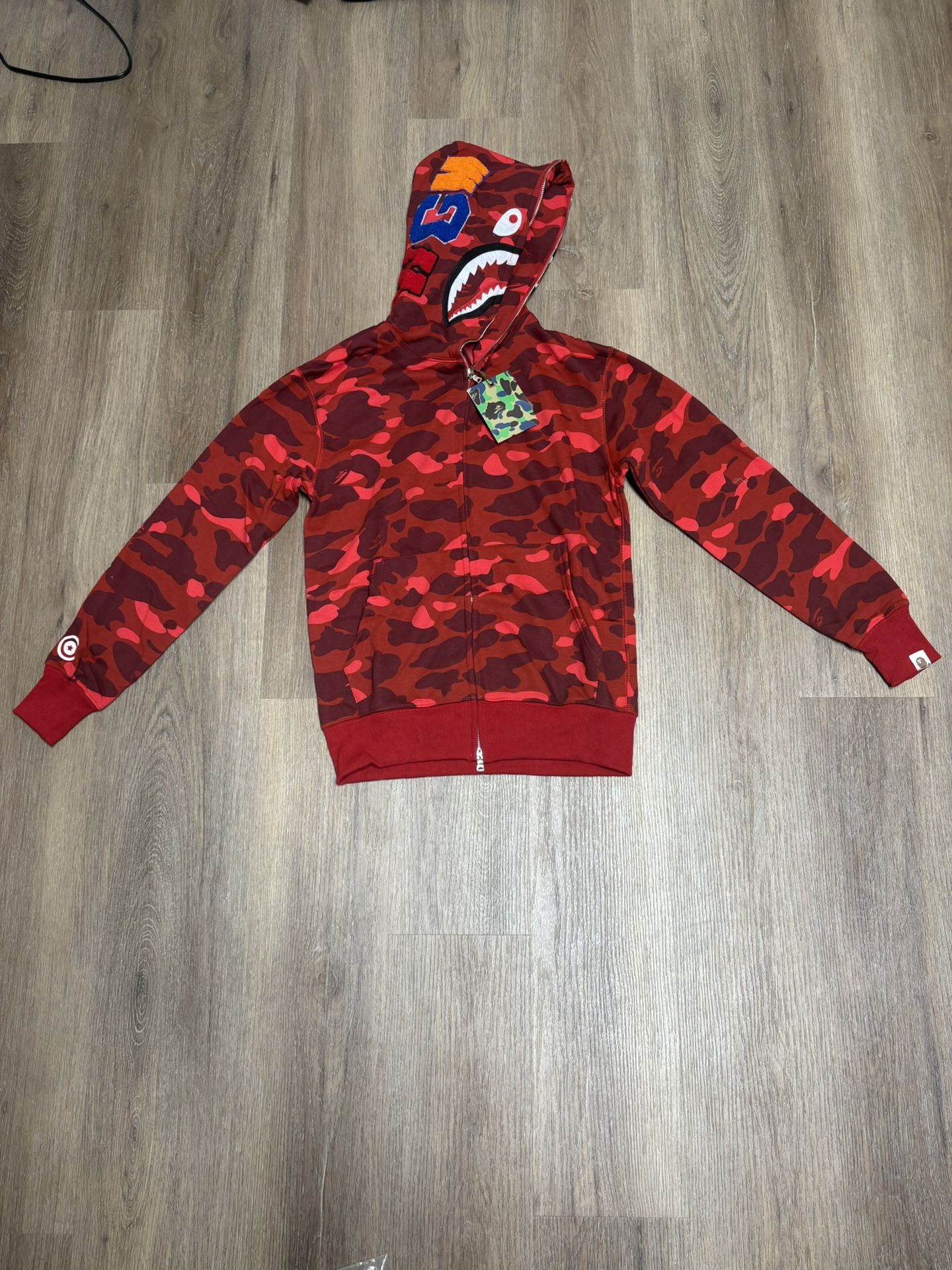 Red Bape Camo Hoodie