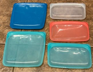 5 Stasher bags