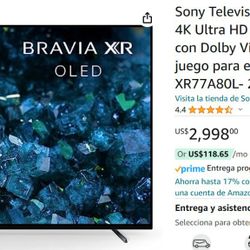 Tv Sony BRAVIA XR OLED 77