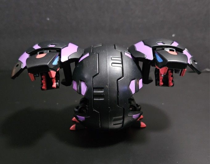 Bakugan Dual Hydranoid 400G Deka Large Black Darkus Battle Brawlers Jumbo